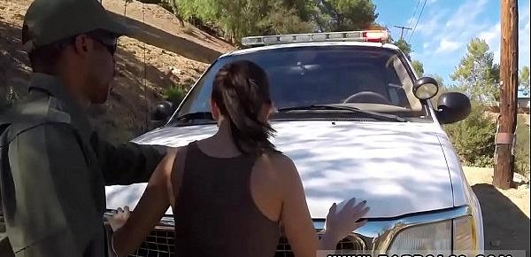  Police pornstar first time Latina Babe Fucked By the Law